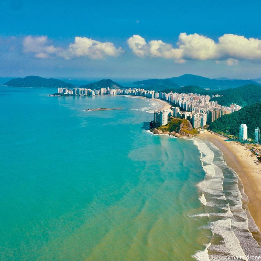 Apartamento Praia Da Enseada 2 กัวรูจา ภายนอก รูปภาพ